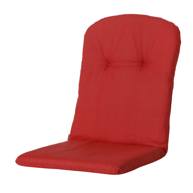 Madison kuipstoelkussen hoge rug basic red ca. 96x45 cm set van 4 2911428 large