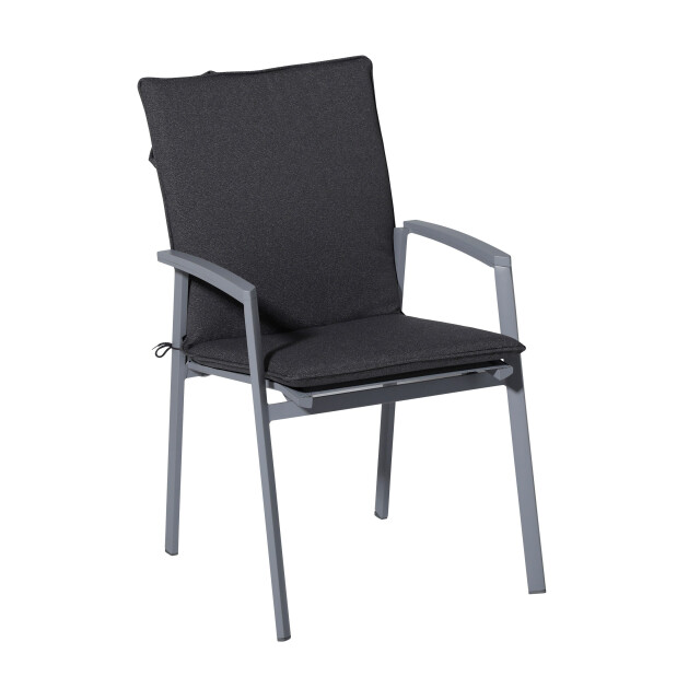 Madison Stapelstoel tuinkussen manchester grey 105x50 - 2060314 large