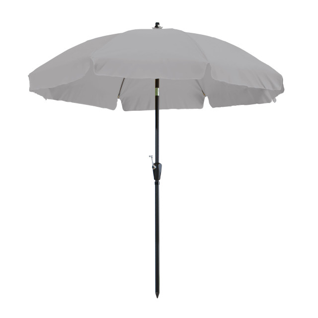 Madison parasol lanzarote round grey 250cm - 2059922 large