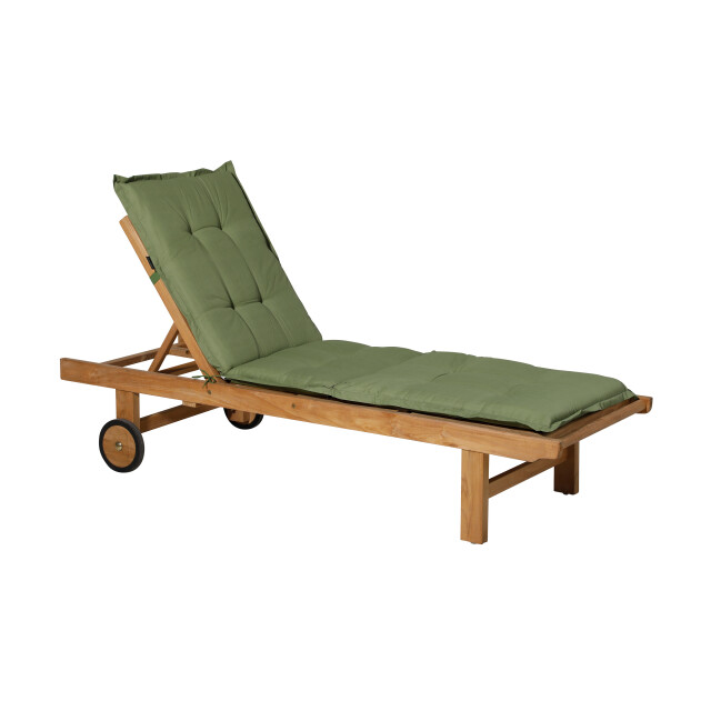 Madison Ligbedkussen basic green 200x60 - 2059505 large