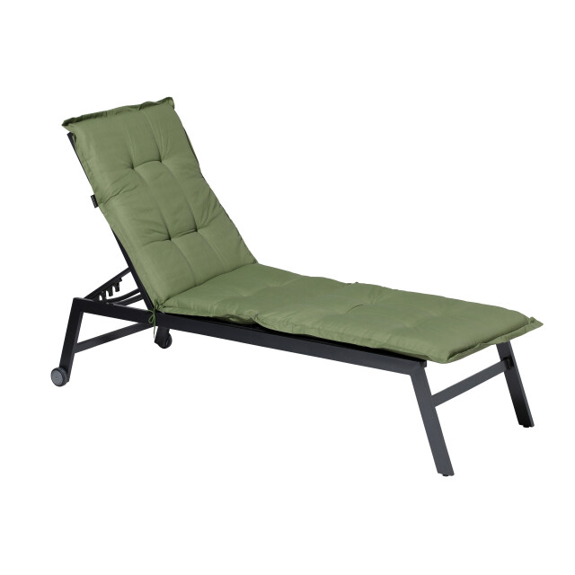 Madison Ligbedkussen basic green 200x60 - 2059505 large