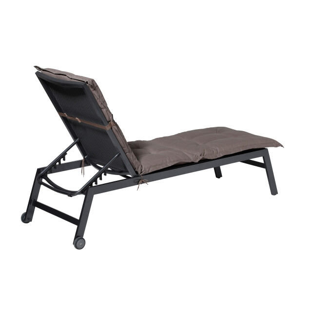 Madison Ligbedkussen basic taupe 200x60 - 2059506 large