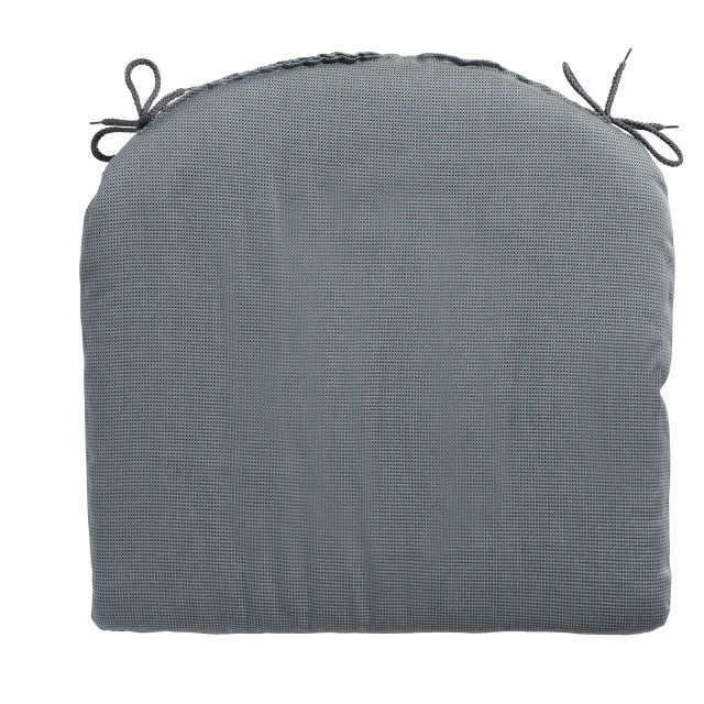 Madison zitkussen rib grey 46x48 - 2060580 large