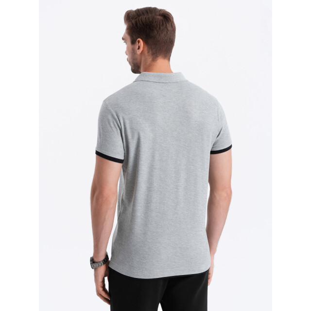 Ombre Poloshirt heren korte mouw - krusty OM-0113-KRUSTY large