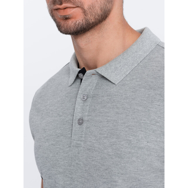 Ombre Poloshirt heren korte mouw - krusty OM-0113-KRUSTY large