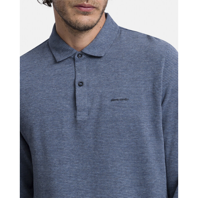 Pierre Cardin Polo met lange mouwen 080443-001-M large