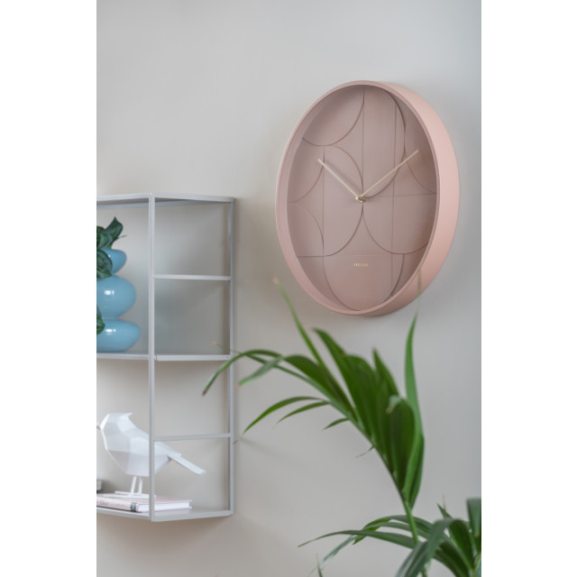 Karlsson wandklok echelon circular zacht- Ø40cm 2843928 large