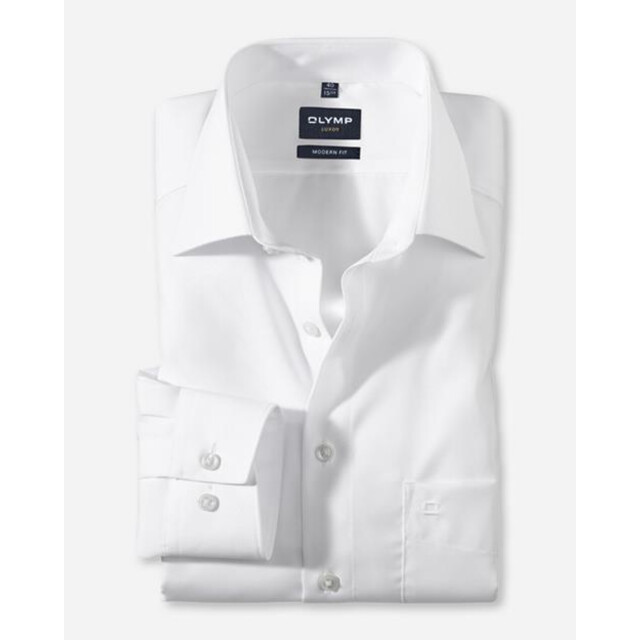 Olymp Luxor modern fit overhemd met lange mouwen 011430-01-48 large