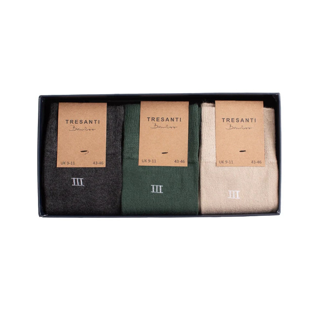 Tresanti Zola i giftbox bamboe sokken 3 pcs | TRCOZZ002-901 large