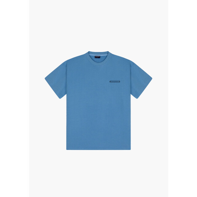 Black Donkey Relaxt summer t-shirt i blue CH4-MCRS24-BL large