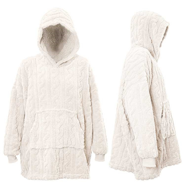 Unique Living hoodie pleun 70x50cm dove white 2762937 large