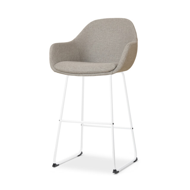 Nolon Nino-mae barkruk warm wit onderstel 75 cm 2901560 large