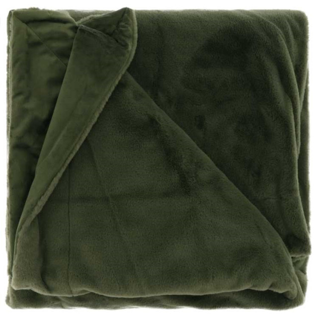 Unique Living plaid klaas 150x200cm winter green 2063567 large