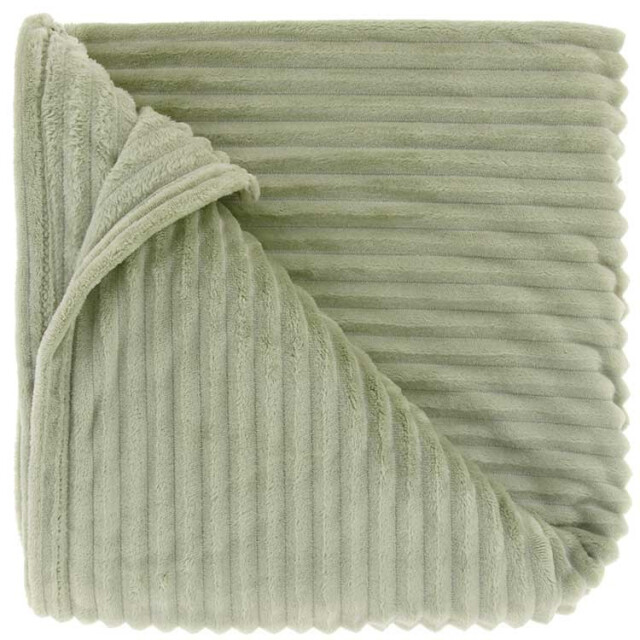 Unique Living plaid dez 150x200cm tea green 2650145 large