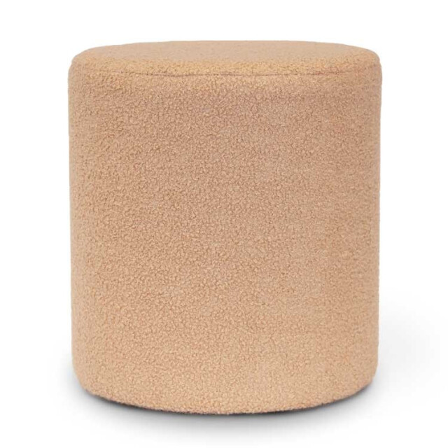 Unique Living poef teddy 35x38cm latte 2762960 large