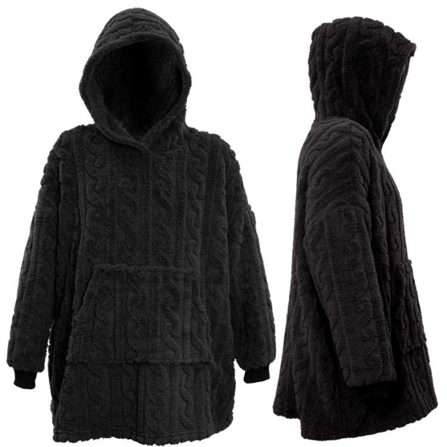 Unique Living hoodie pleun 70x50cm black 2762935 large