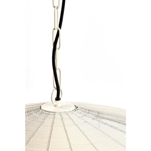 Light & Living hanglamp Ø51x20 cm bahoto mat crème 2883485 large