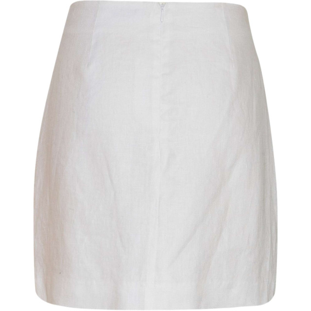 Moss Copenhagen Mschclaritta skirt white linnen 18384-bright white large