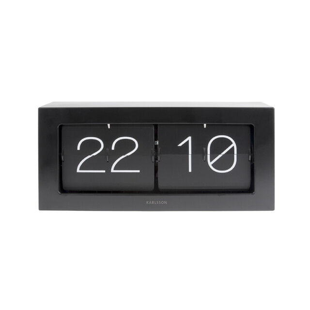 Karlsson wand/tafelklok boxed flip xl - 2843815 large