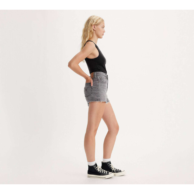 Levi's 501 original high-rise jean shorts hit the r. grey 56327-0405 large