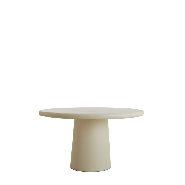 Light & Living eettafel Ø140x76 cm kulona beige 2883292 large