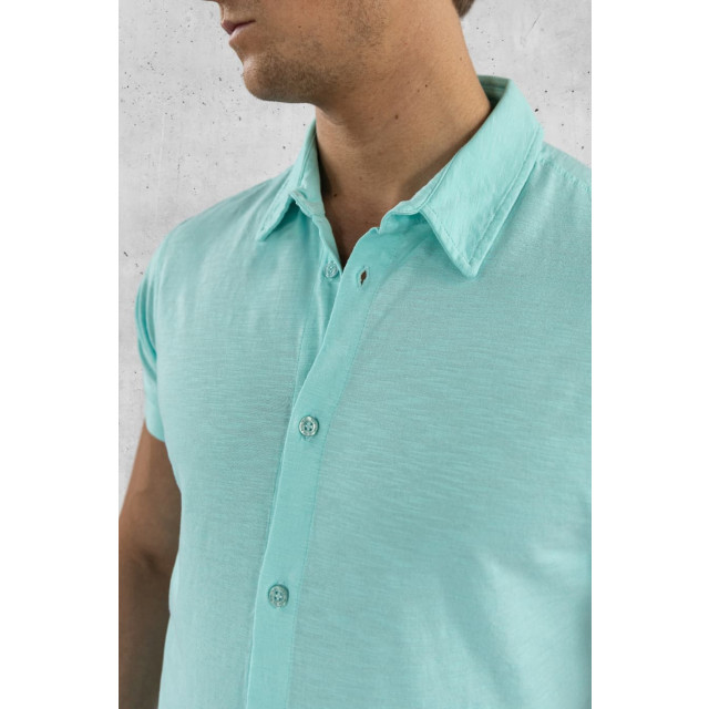 Kollekt Rimini slub jersey luxe polo mint 7157-422 large