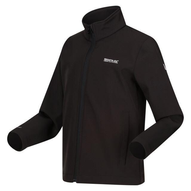 Regatta Kinder/kinder cera soft shell jas UTRG10063_black large