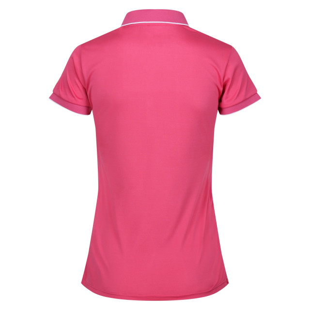 Regatta Dames remex ii marl active poloshirt UTRG10216_flamingopink large