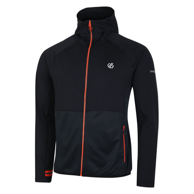 Dare2b Heren assimlilate ii core stretch midlayer UTRG10190_black large