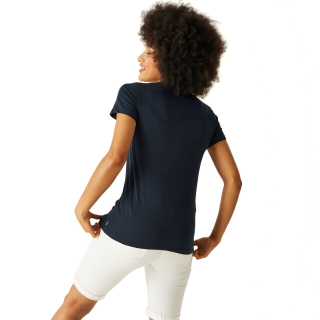 Regatta Dames filandra viii amore hart t-shirt UTRG10269_navy large
