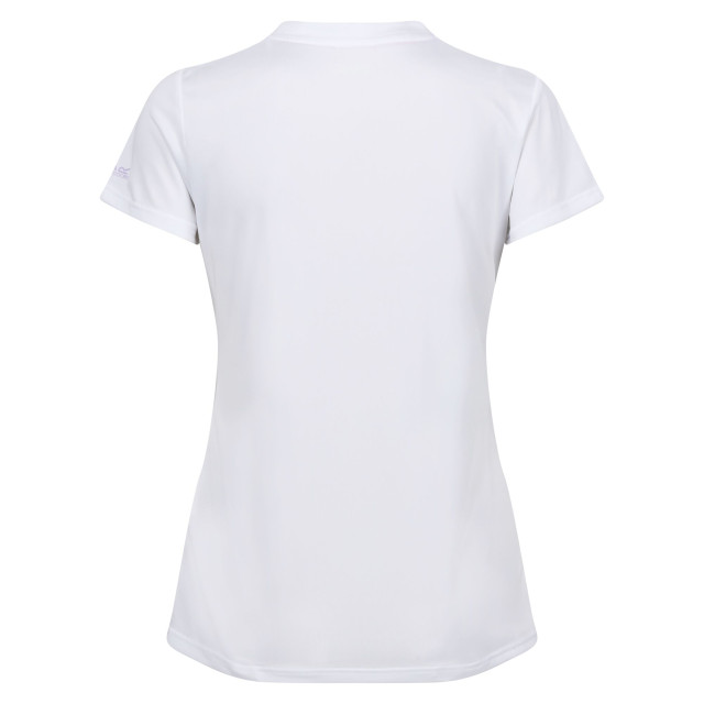 Regatta Dames fingal v hals t-shirt UTRG10272_white large