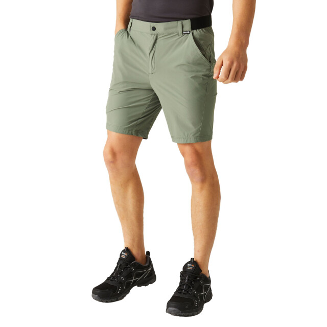 Regatta Heren travel light packaway shorts UTRG10332_agavegreen large