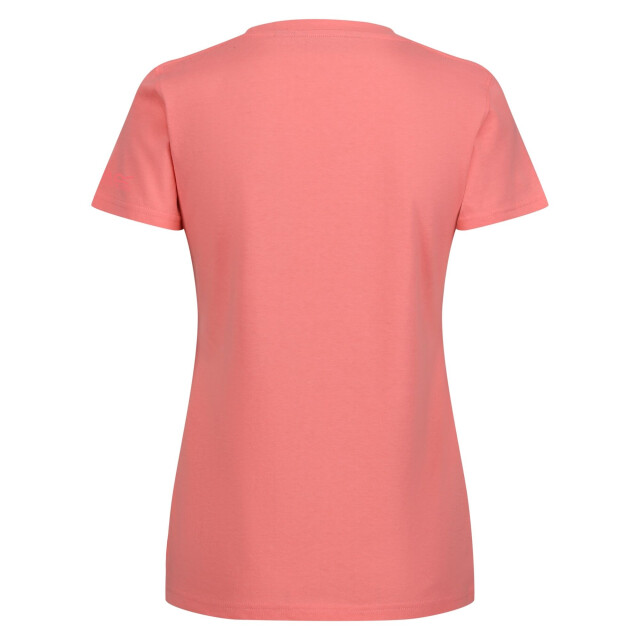 Regatta Dames filandra viii tropisch eiland t-shirt UTRG10488_shellpink large