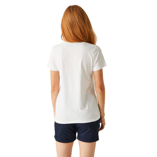 Regatta Dames filandra viii zon t-shirt UTRG10270_white large