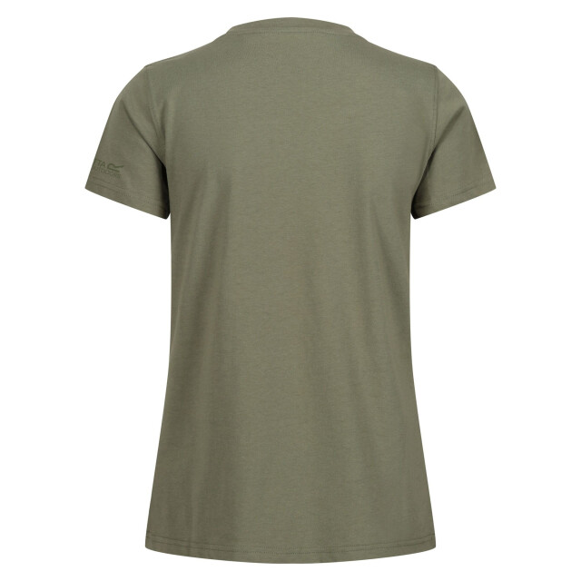 Regatta Dames filandra viii foto t-shirt UTRG10431_fourleafclover large