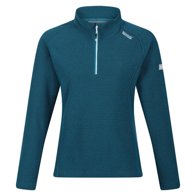 Regatta Dames kenger ii quarter zip fleece top UTRG8211_gulfstream large