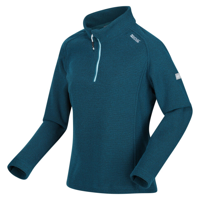Regatta Dames kenger ii quarter zip fleece top UTRG8211_gulfstream large