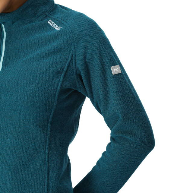 Regatta Dames kenger ii quarter zip fleece top UTRG8211_gulfstream large