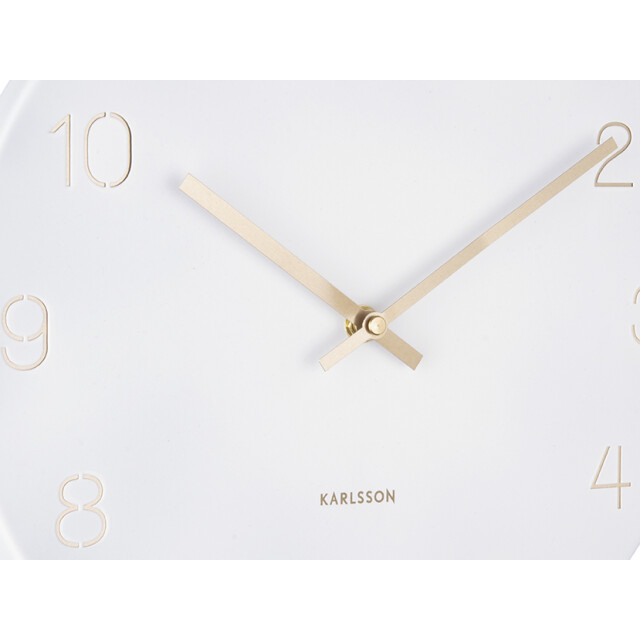 Karlsson wandklok charm engraved numbers small - Ø30cm 2843789 large