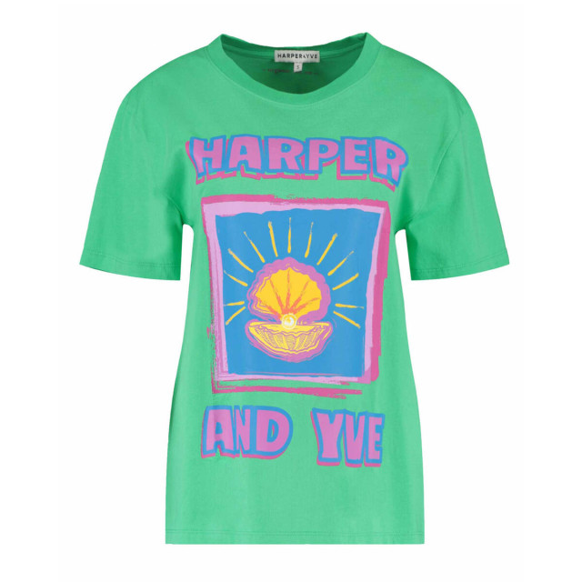 Harper & Yve T-shirt hs24d317 shell Harper & Yve T-shirt HS24D317 SHELL large