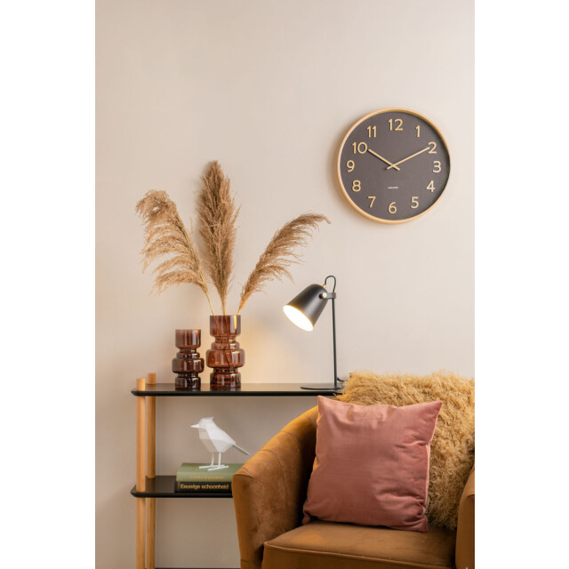 Karlsson wandklok pure wood grain - Ø40cm 2843827 large