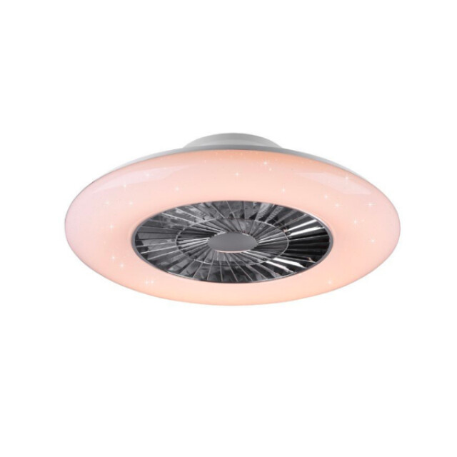 Cool Breeze Plafondventilator sil met verlichting Ø59cm 3 snelheden afstandsbediening - 2881776 large