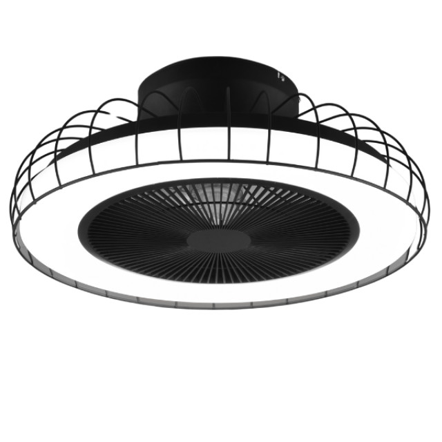 Cool Breeze Plafondventilator jahfier met verlichting Ø52cm 3 snelheden afstandsbediening - 2881774 large