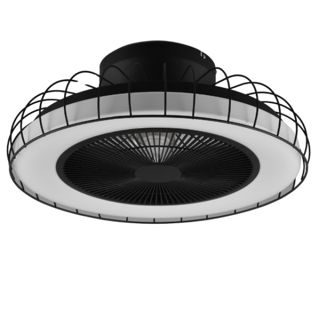 Cool Breeze Plafondventilator jahfier met verlichting Ø52cm 3 snelheden afstandsbediening - 2881774 large