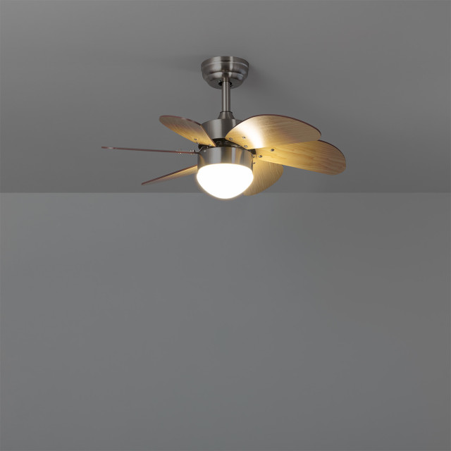 Ventiluxe Plafondventilator barend met verlichting Ø81cm 6 snelheden- afstandsbediening - 2881791 large