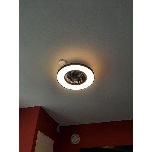 Ventiluxe Plafondventilator lorenzo met verlichting Ø59cm 3 snelheden afstandsbediening - 2881828 large