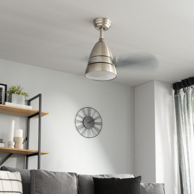 Ventiluxe Plafondventilator fenna met verlichting Ø91cm 6 snelheden- afstandsbediening wit 2881816 large