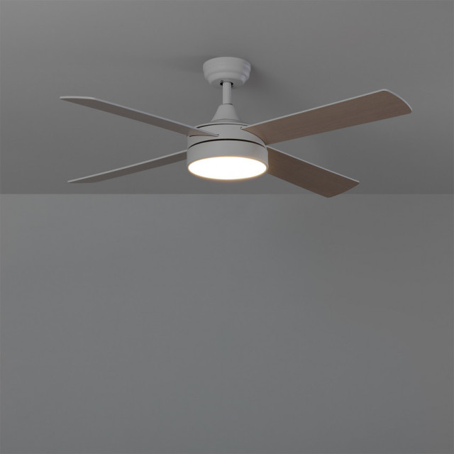 Ventiluxe Plafondventilator renzo met verlichting Ø132cm 6 snelheden afstandsbediening - 2881839 large