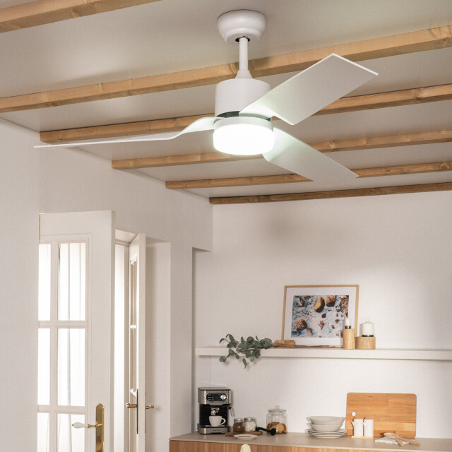 Ventiluxe Plafondventilator annelie met verlichting Ø132cm 6 snelheden- afstandsbediening - 2881794 large