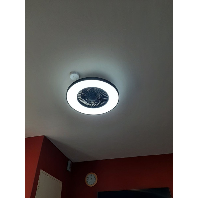 Ventiluxe Plafondventilator lorenzo met verlichting Ø59cm 3 snelheden afstandsbediening - 2881828 large